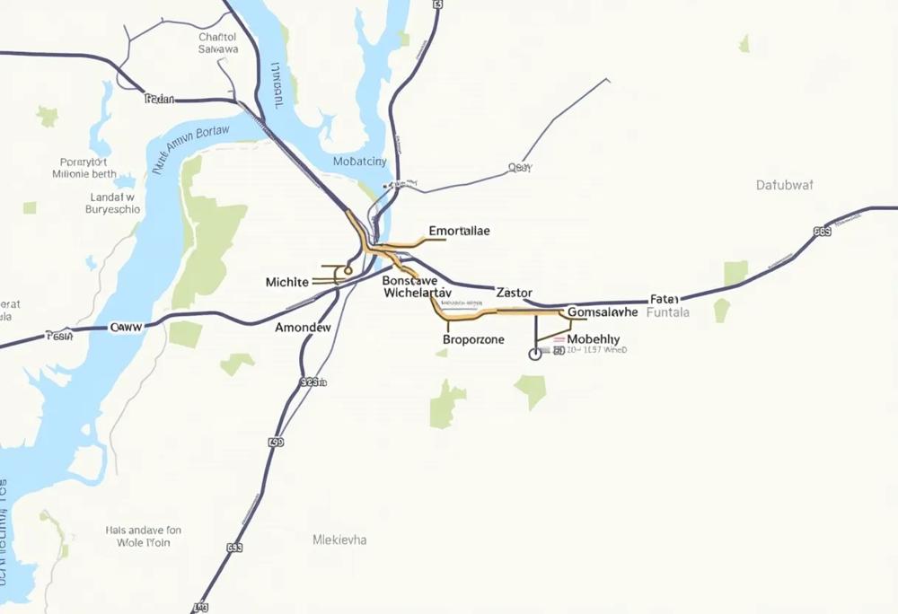 Wroclaw map