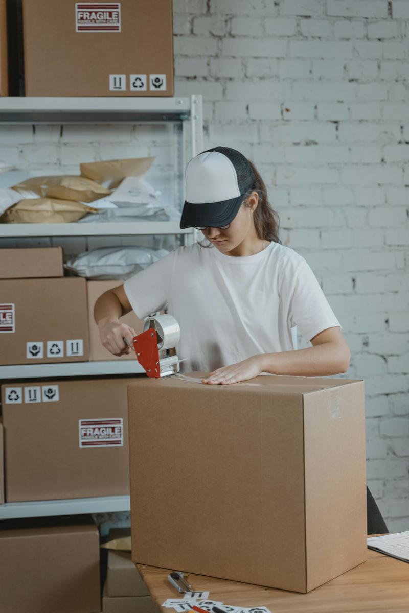 shipping package